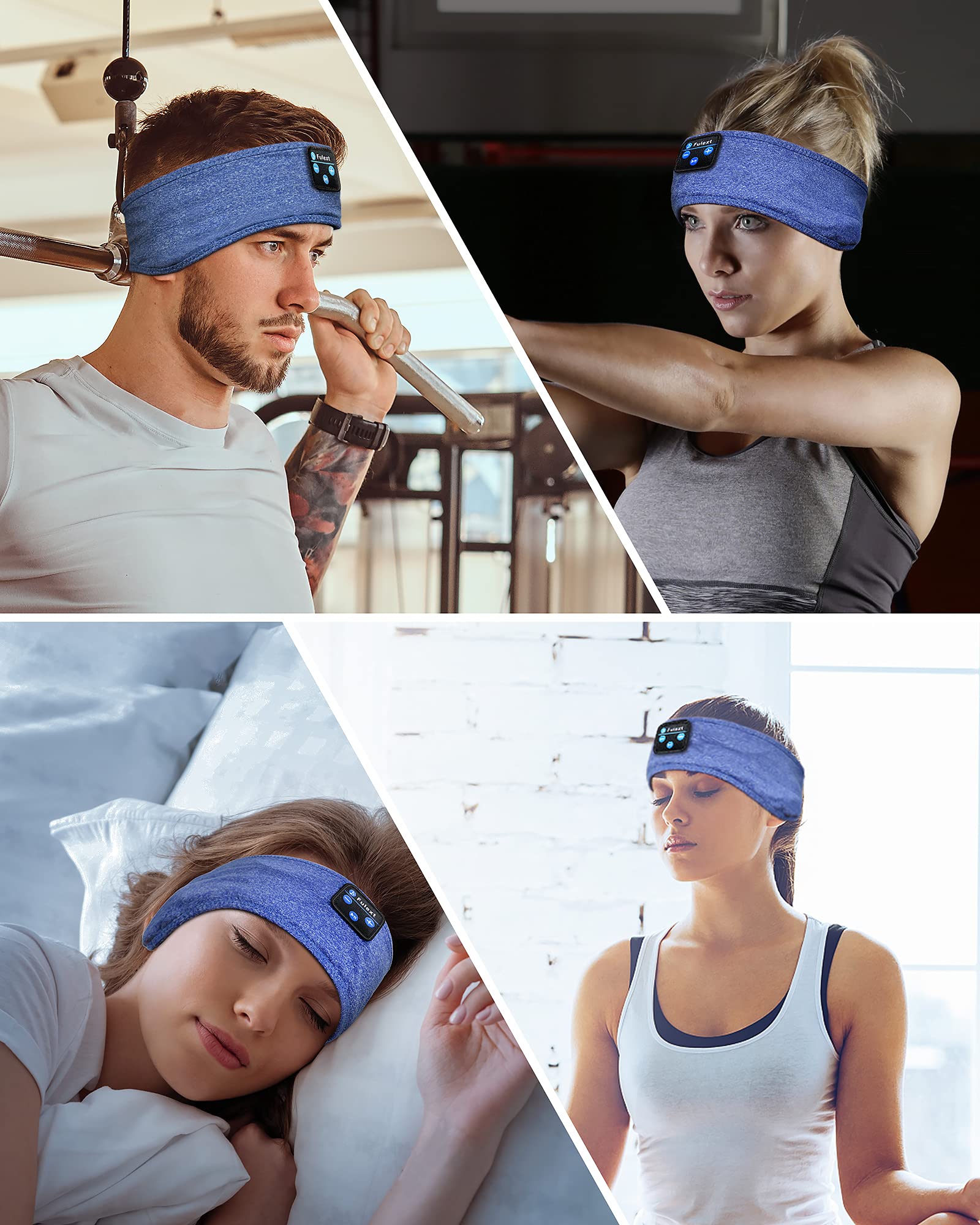 Foto 7 pulgar | Auriculares Para Dormir Con Diadema Bluetooth Perytong Long Play - Venta Internacional.