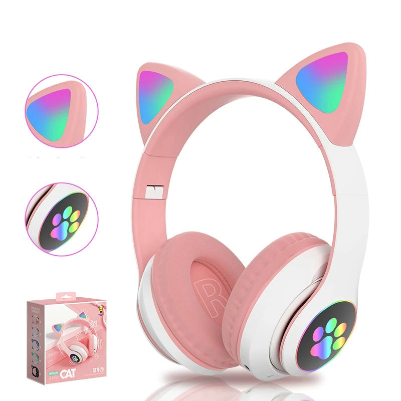 Auriculares Inalámbricos Bluetooth Con Diadema Para Gatos Para Amantes De Los Gatos - Venta Internacional.