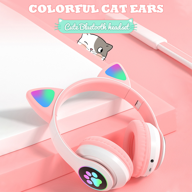 Foto 4 pulgar | Auriculares Inalámbricos Bluetooth Con Diadema Para Gatos Para Amantes De Los Gatos - Venta Internacional.