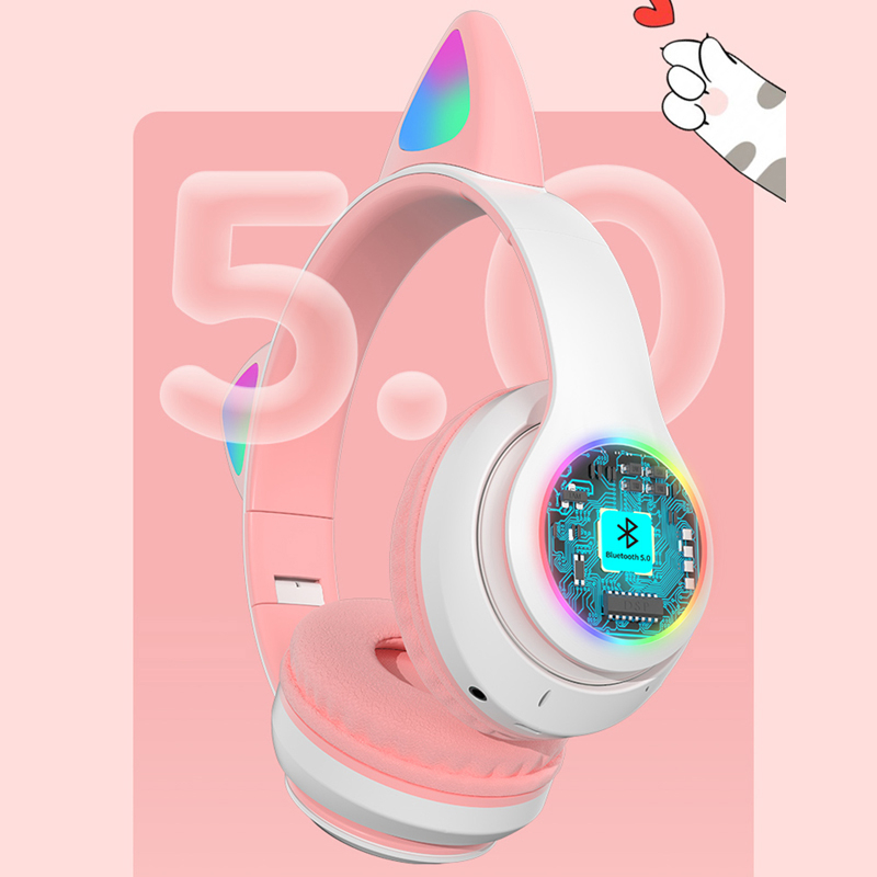 Foto 5 pulgar | Auriculares Inalámbricos Bluetooth Con Diadema Para Gatos Para Amantes De Los Gatos - Venta Internacional.