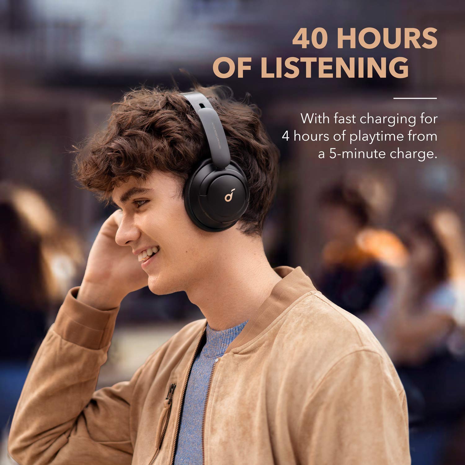 Foto 6 pulgar | Auriculares Soundcore Life Q30 Hybrid Con Cancelación Activa De Ruido - Venta Internacional.