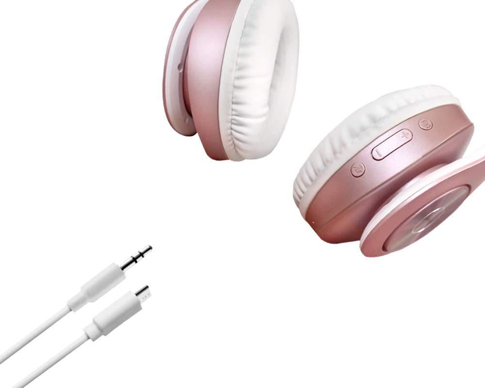 Foto 6 pulgar | Auriculares Bluetooth Tuinyo Tp19 Over Ear 40h Playtime Rose  - Venta Internacional.