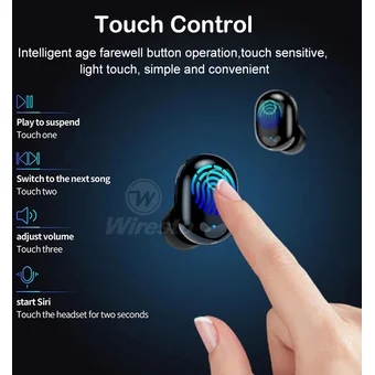 Foto 4 pulgar | Auriculares Inalámbricos Hcy Bluetooth 5.0 Stereo Control - Venta Internacional.