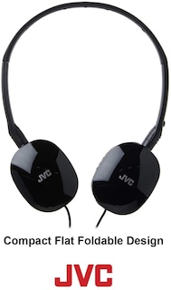 Foto 2 | Auriculares Jvc Has160b Planos Plegables Con Cable De 1,2 M - Venta Internacional.