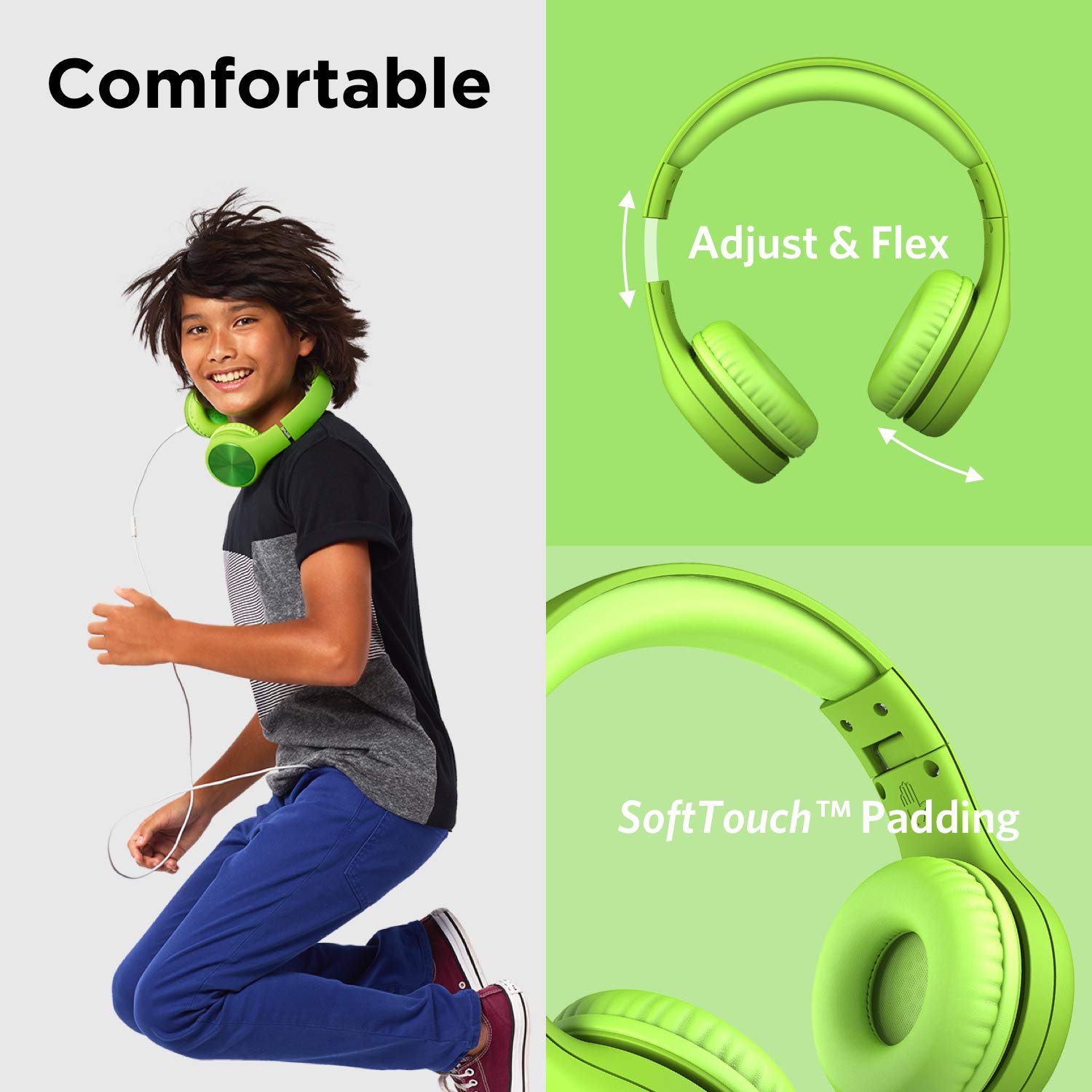 Foto 3 pulgar | Auriculares Lilgadgets Connect+ Pro Para Niños De 3 A 7 Años Con Micrófono - Venta Internacional.