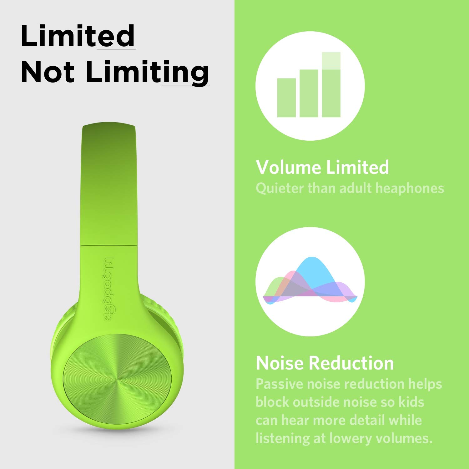 Foto 5 pulgar | Auriculares Lilgadgets Connect+ Pro Para Niños De 3 A 7 Años Con Micrófono - Venta Internacional.