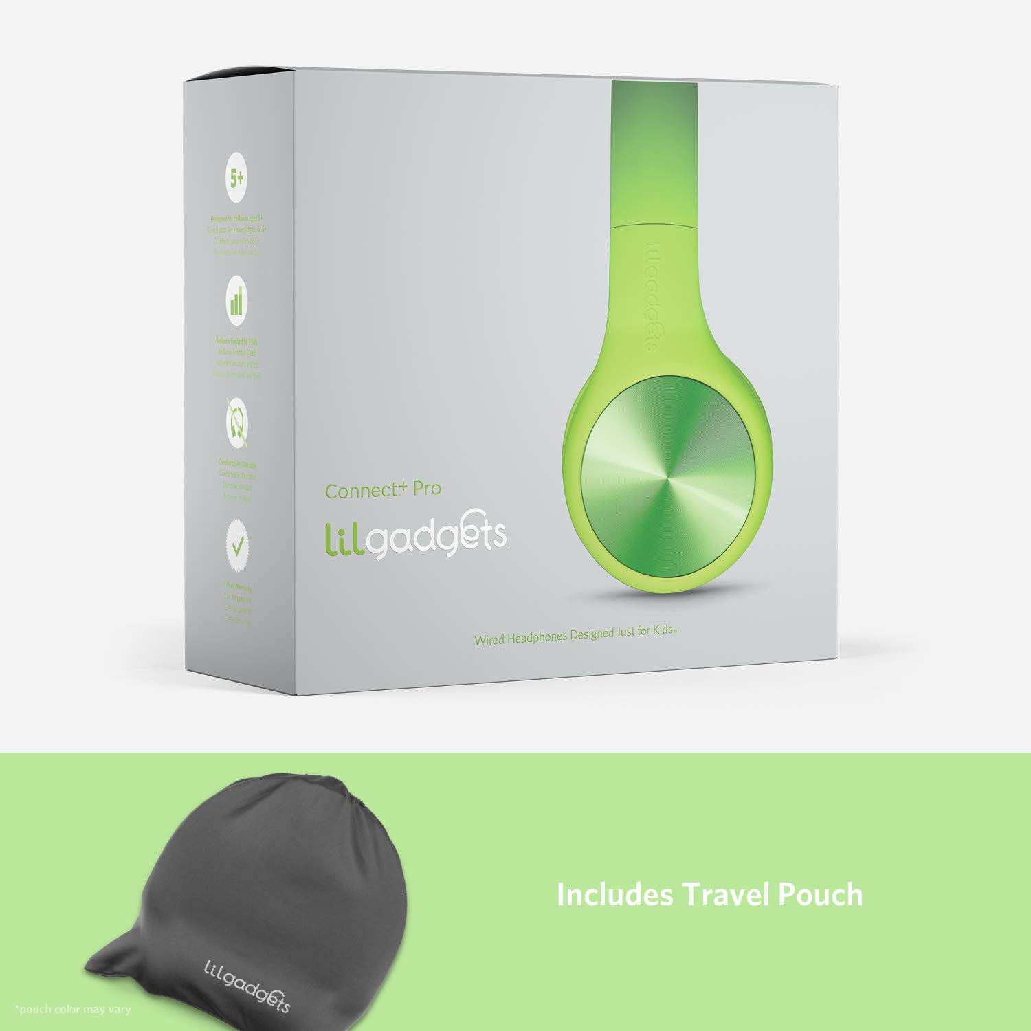 Foto 7 | Auriculares Lilgadgets Connect+ Pro Para Niños De 3 A 7 Años Con Micrófono - Venta Internacional.