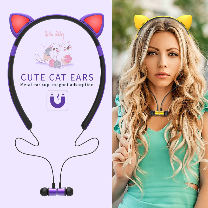 Foto 6 pulgar | Auriculares Inalámbricos Bluetooth Smartone Cat Ear Con Micrófono - Venta Internacional.