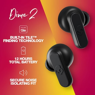 Foto 2 | Auriculares Inalámbricos Skullcandy Dime 2 Con Batería De 12 Horas, Color Negro - Venta Internacional.