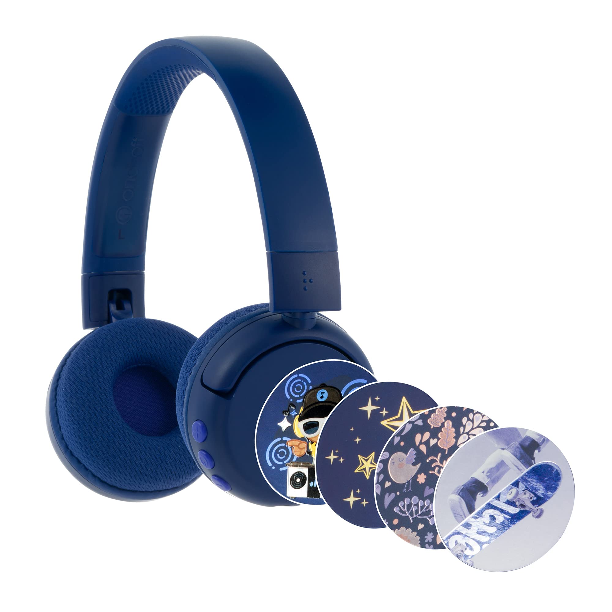 Auriculares Supraaurales Inalámbricos Bluetooth Para Niños Buddyphones Pop Fu - Venta Internacional.