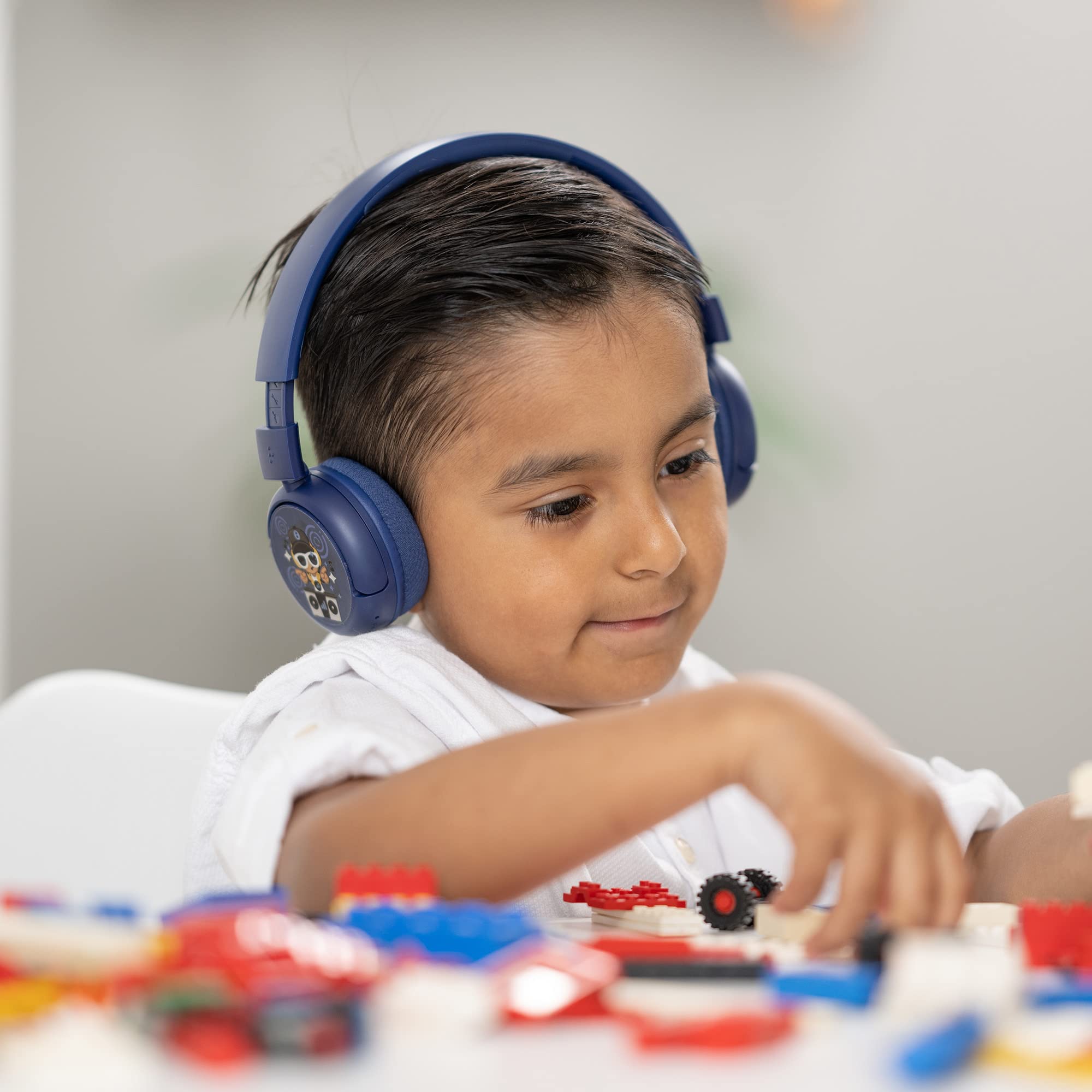 Foto 5 pulgar | Auriculares Supraaurales Inalámbricos Bluetooth Para Niños Buddyphones Pop Fu - Venta Internacional.