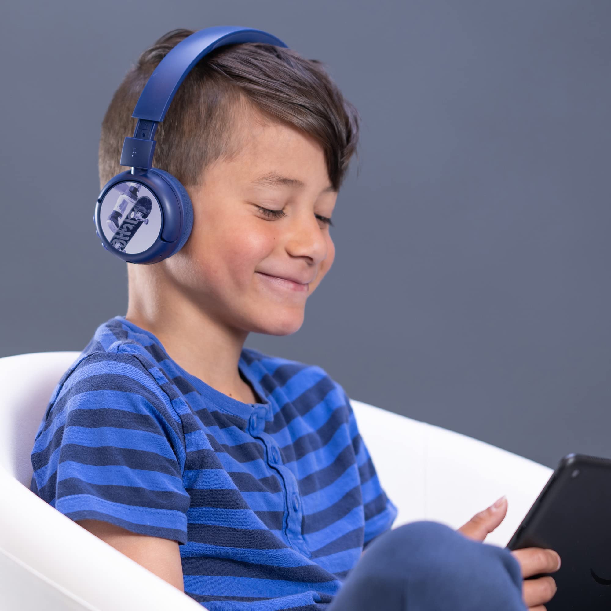 Foto 6 pulgar | Auriculares Supraaurales Inalámbricos Bluetooth Para Niños Buddyphones Pop Fu - Venta Internacional.
