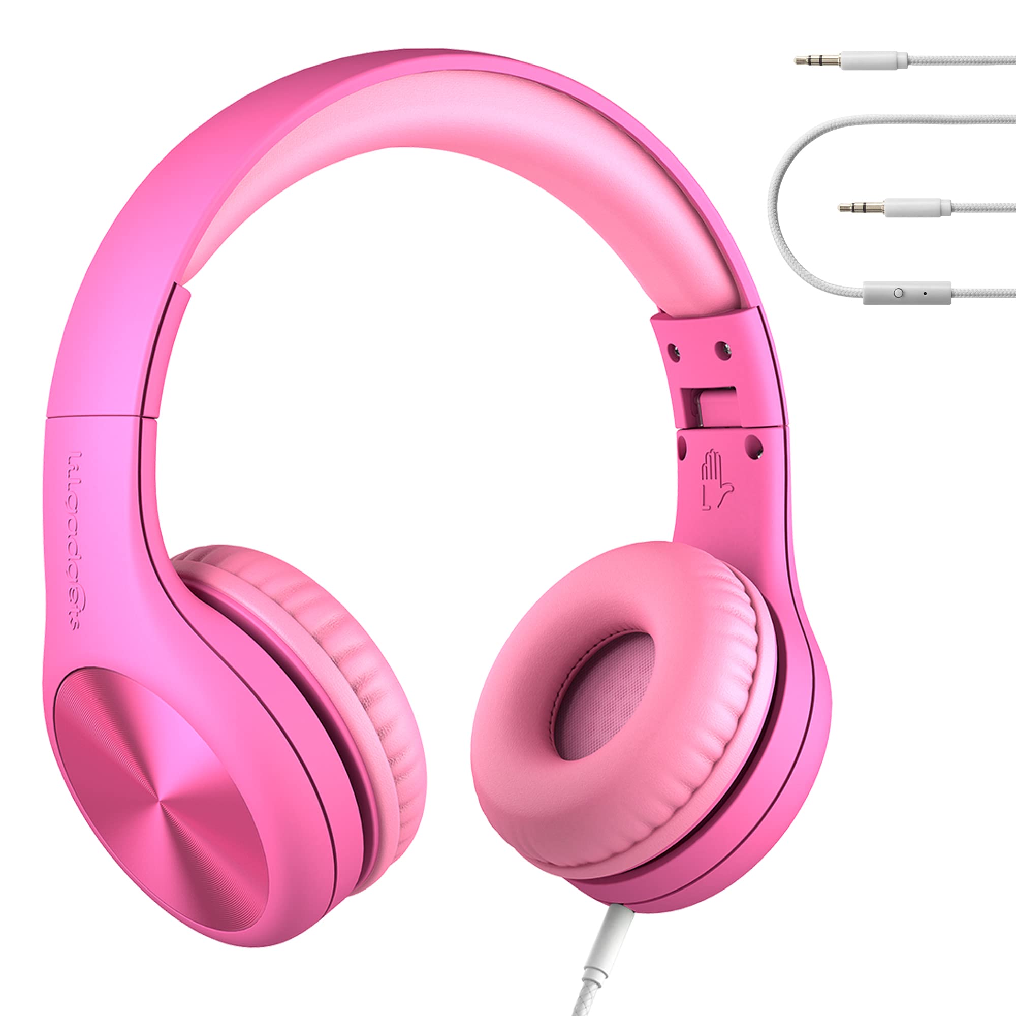 Foto 1 | Auriculares Lilgadgets Connect+ Pro Kids Con Cable Rosa Y Micrófono - Venta Internacional.