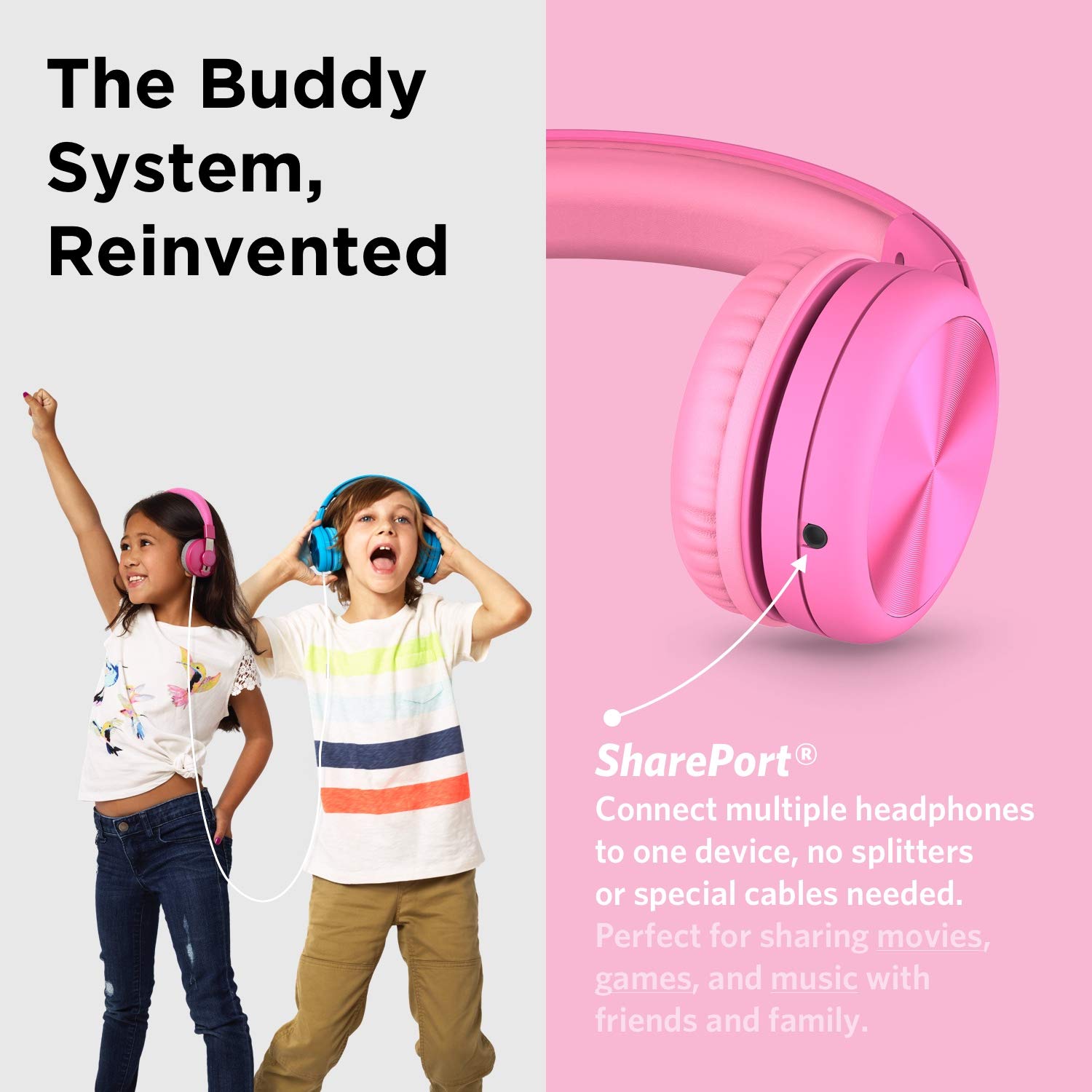 Foto 6 pulgar | Auriculares Lilgadgets Connect+ Pro Kids Con Cable Rosa Y Micrófono - Venta Internacional.