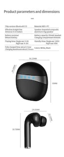 Foto 2 | Auriculares Inalámbricos Bluetooth V5.0 Estéreo Bass - Venta Internacional.