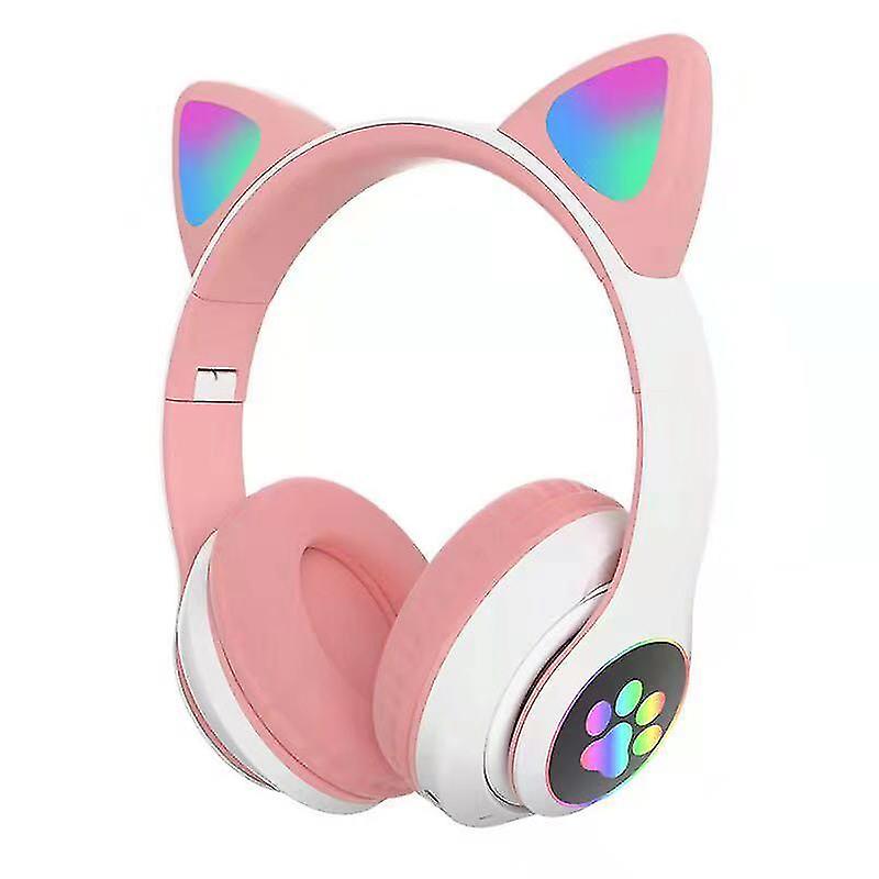 Foto 2 pulgar | Auriculares Inalámbricos Bluetooth Auriculares Tipo Oreja De Gato Con Led - Venta Internacional.