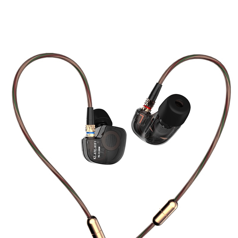 Foto 3 pulgar | Auriculares Kinera Kz Ate Con Cable De 3,5 Mm Con Micrófono, Color Negro - Venta Internacional.