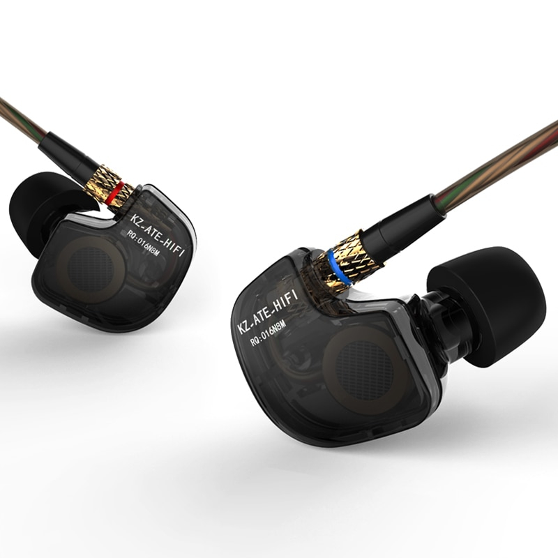 Foto 4 pulgar | Auriculares Kinera Kz Ate Con Cable De 3,5 Mm Con Micrófono, Color Negro - Venta Internacional.