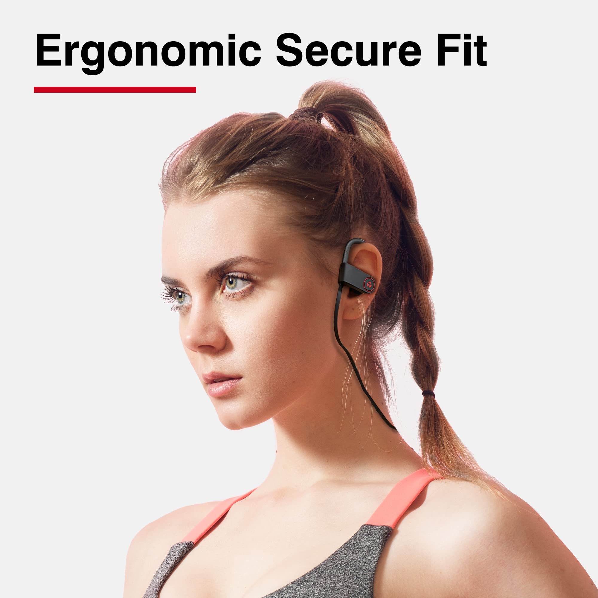 Foto 4 pulgar | Auriculares Deportivos Inalámbricos Tranya X2 Bluetooth 5.3 Ipx5 12h Pla - Venta Internacional.