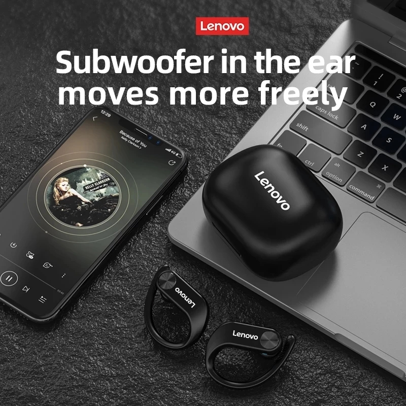 Foto 3 pulgar | Auriculares Bluetooth Lenovo Lp7 Tws Inalámbricos Deportivos Negros - Venta Internacional.