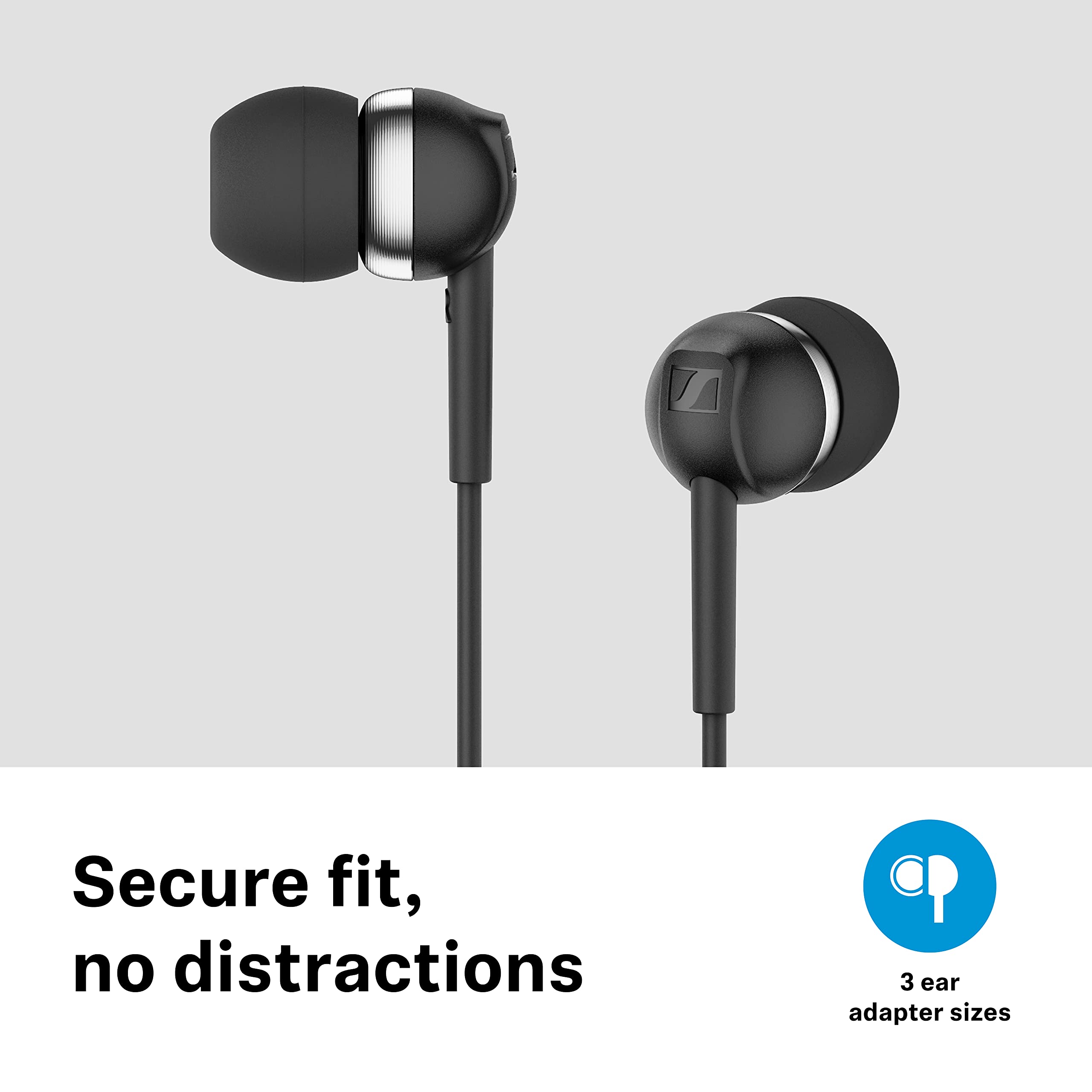 Foto 5 pulgar | Auriculares Intraurales Sennheiser Cx 80s Con Control Remoto Inteligente - Negro - Venta Internacional.