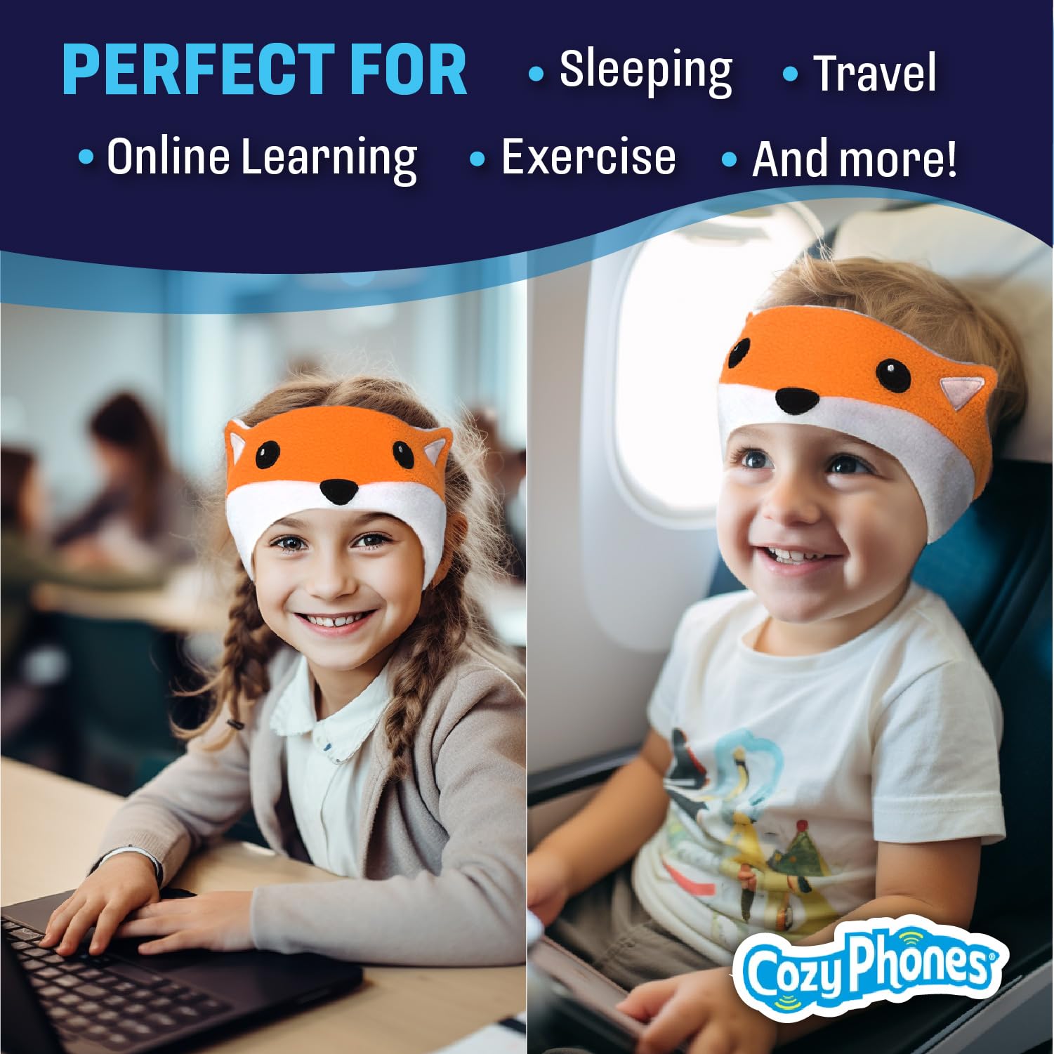 Foto 6 pulgar | Auriculares Cozyphones Kids Volume Limited Con Altavoces Delgados - Venta Internacional.