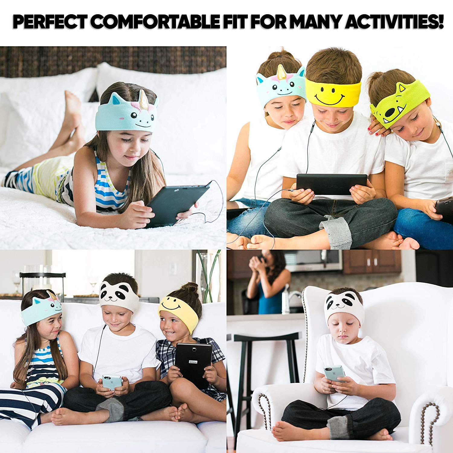Foto 8 pulgar | Auriculares Cozyphones Kids Volume Limited Con Altavoces Delgados - Venta Internacional.