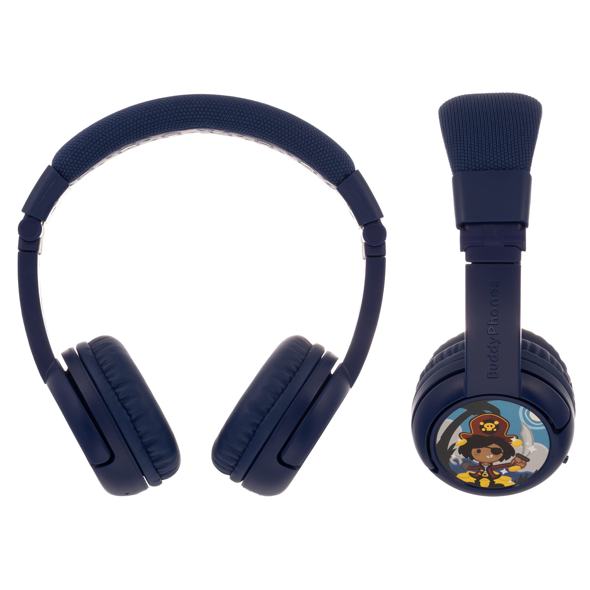 Foto 3 pulgar | Auriculares Inalámbricos Buddyphones Play+ Bluetooth Para Niños Deepblu - Venta Internacional.