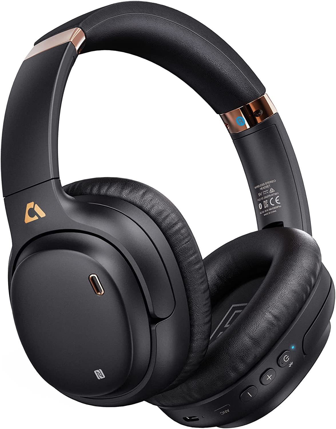 Auriculares Ankbit E600pro Hybrid Con Cancelación Activa De Ruido - Venta Internacional.