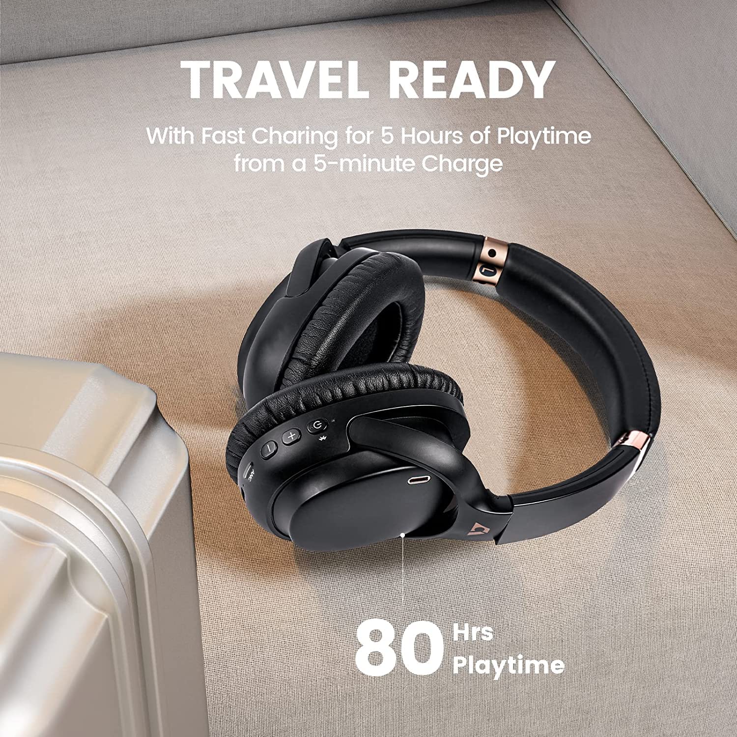 Foto 7 pulgar | Auriculares Ankbit E600pro Hybrid Con Cancelación Activa De Ruido - Venta Internacional.