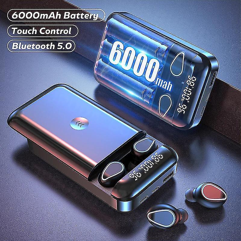 Foto 3 pulgar | Auriculares Bluetooth Con Control Táctil, Batería De 6000 Mah - Venta Internacional.