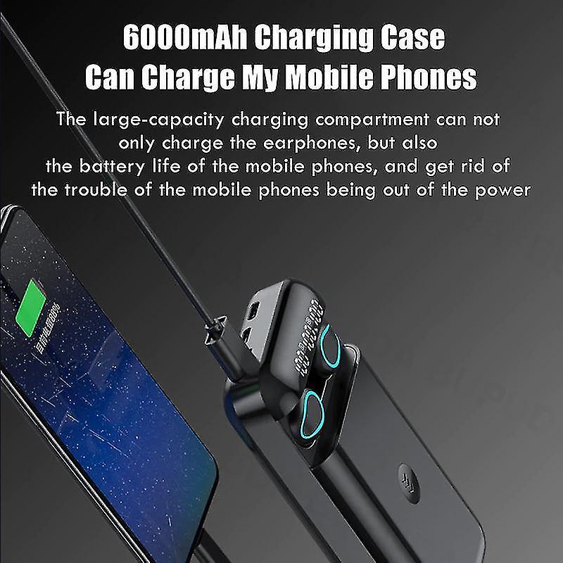 Foto 3 | Auriculares Bluetooth Con Control Táctil, Batería De 6000 Mah - Venta Internacional.