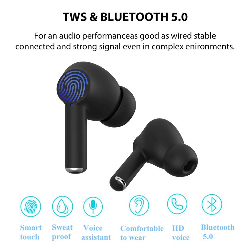Foto 5 pulgar | Auriculares Inalámbricos Bluetooth Hi-fi Stereo A1 Con Funda - Venta Internacional.
