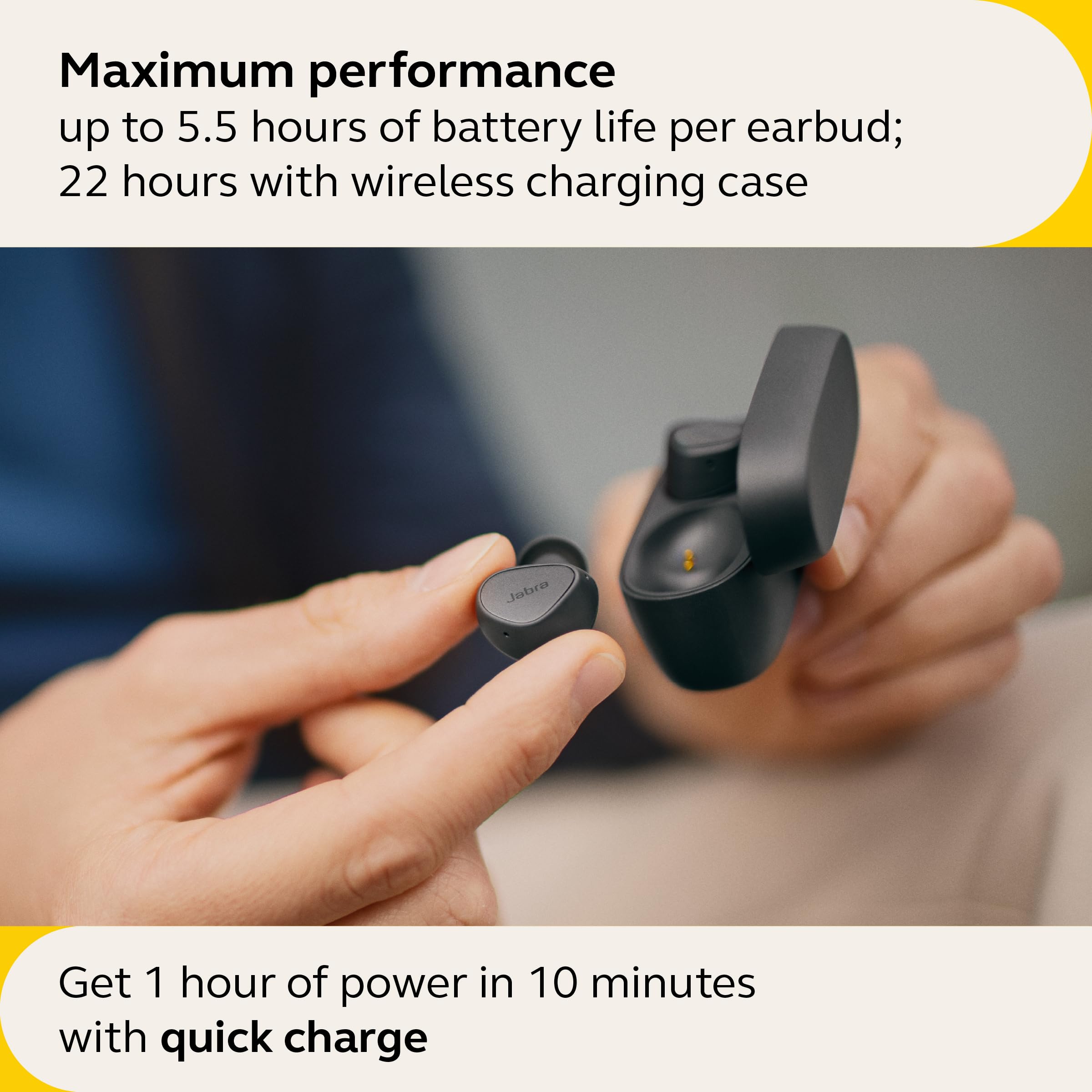 Foto 5 pulgar | Auriculares True Wireless Jabra Elite 4 Con Cancelación Activa De Ruido - Venta Internacional.