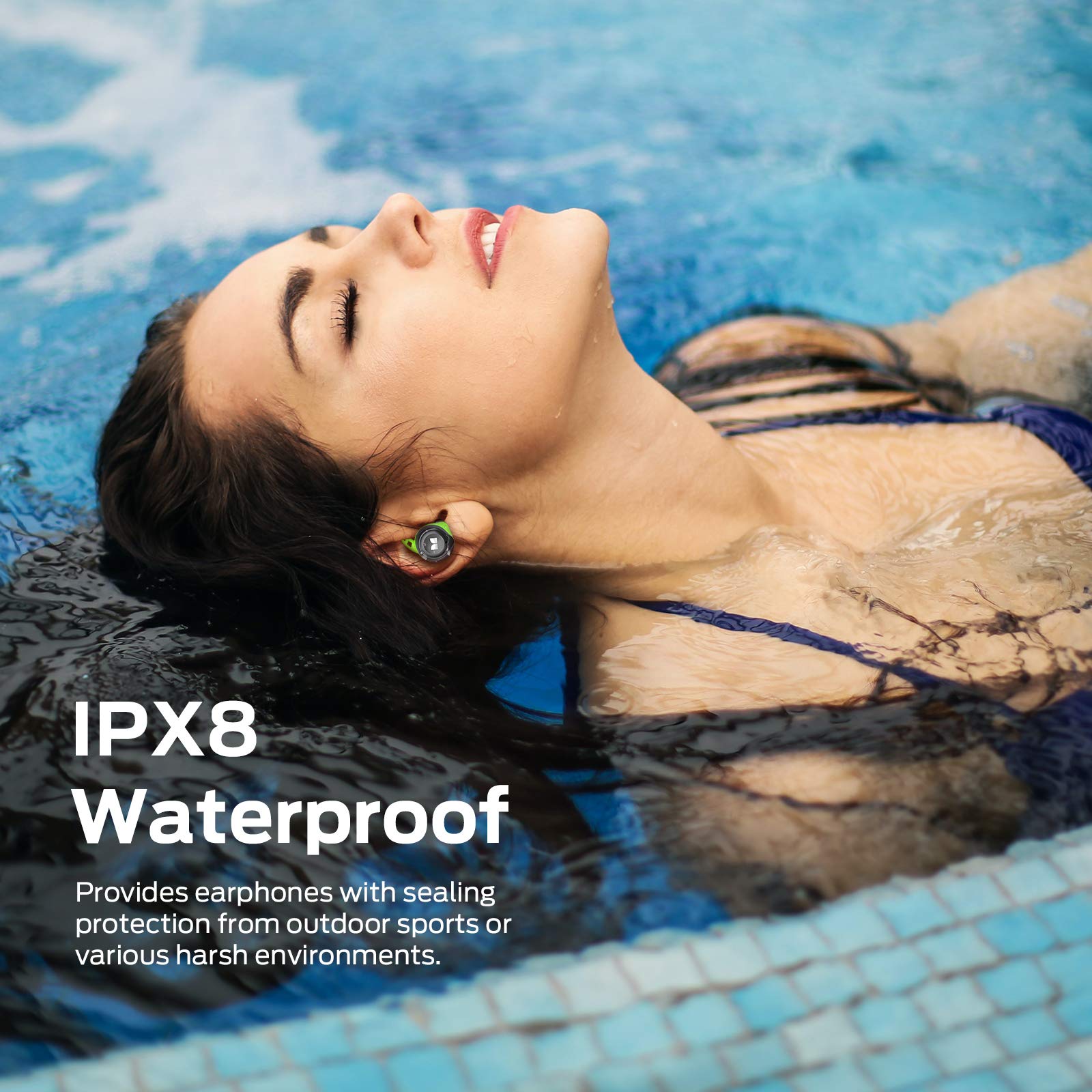 Foto 4 | Auriculares Inalámbricos Monster Champion Bluetooth 5.0 Ipx8 Waterpr - Venta Internacional.