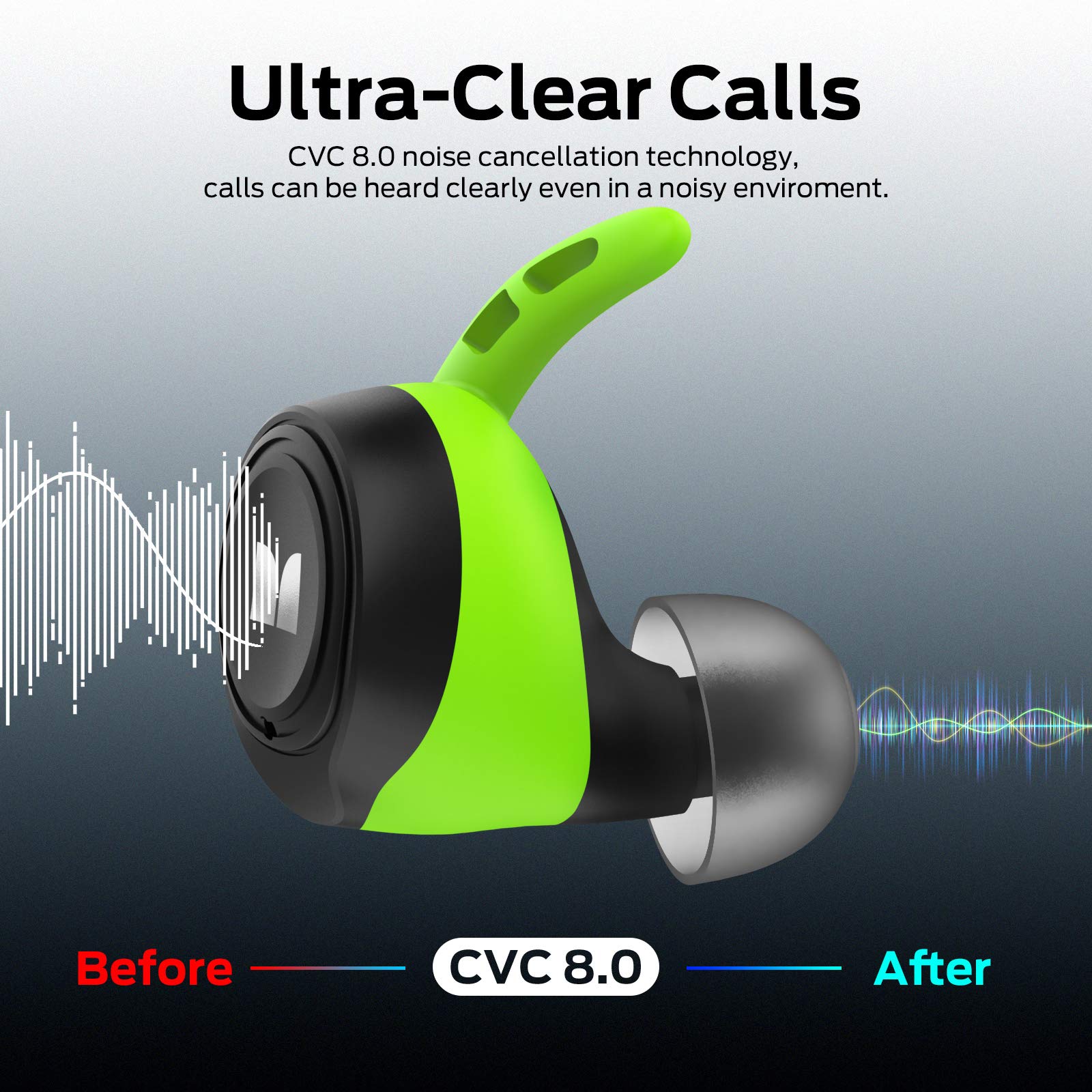Foto 6 pulgar | Auriculares Inalámbricos Monster Champion Bluetooth 5.0 Ipx8 Waterpr - Venta Internacional.