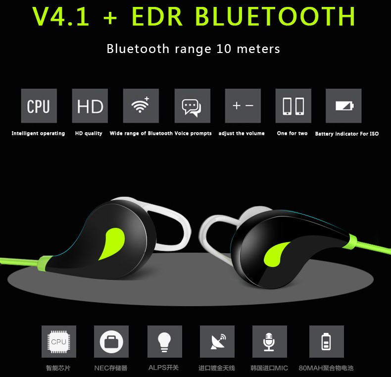Foto 2 pulgar | Auriculares Bluetooth Con Sonido Estéreo Hi-fi Con Manos Libres - Venta Internacional.