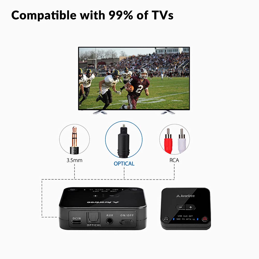 Foto 3 pulgar | Auriculares Inalámbricos Avantree Ht41866 Para Tv Con Transmisión Bluetooth - Venta Internacional.