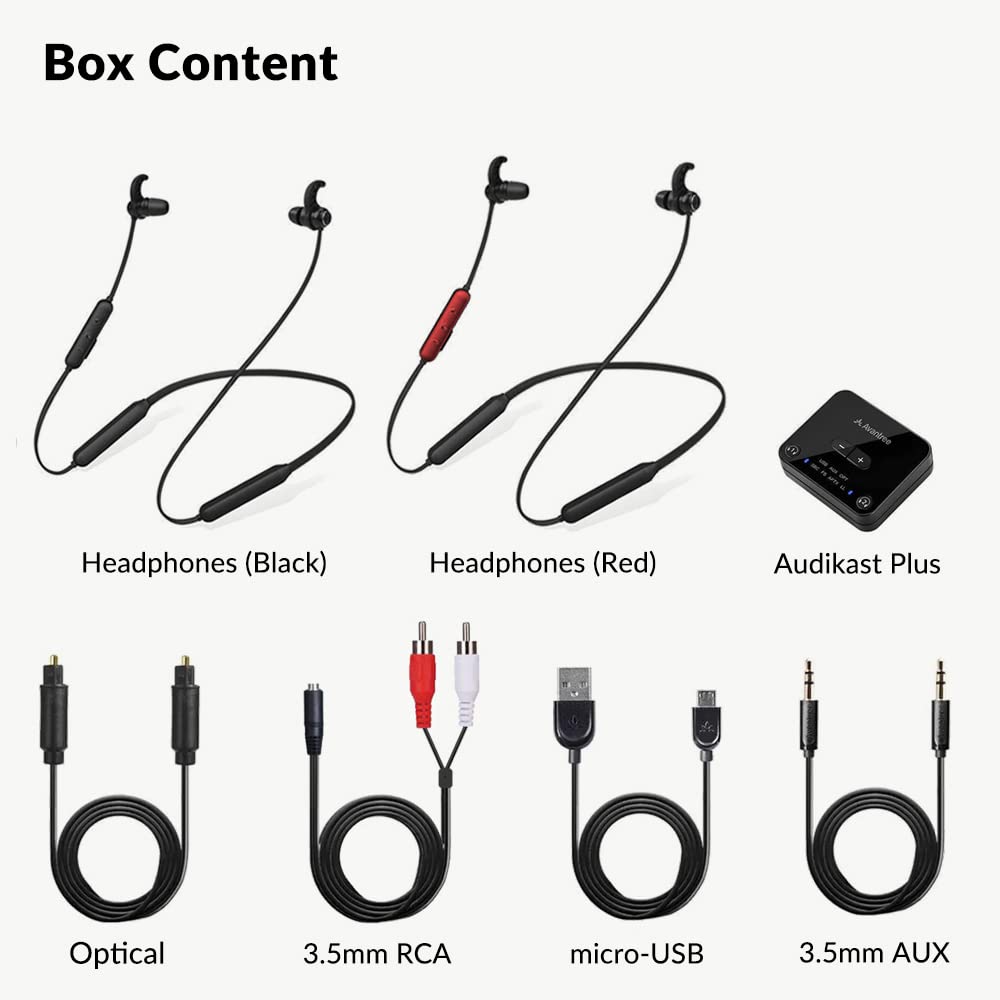 Foto 7 pulgar | Auriculares Inalámbricos Avantree Ht41866 Para Tv Con Transmisión Bluetooth - Venta Internacional.