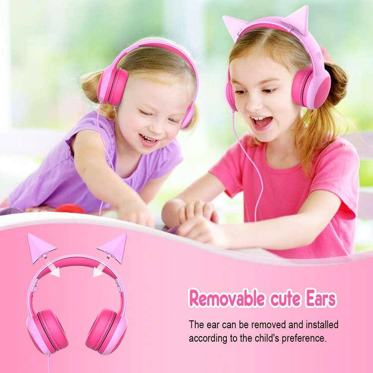 Foto 3 pulgar | Auriculares Desmontables Con Cable Montados En La Cabeza Gorsun Gs-e61v Pink - Venta Internacional.