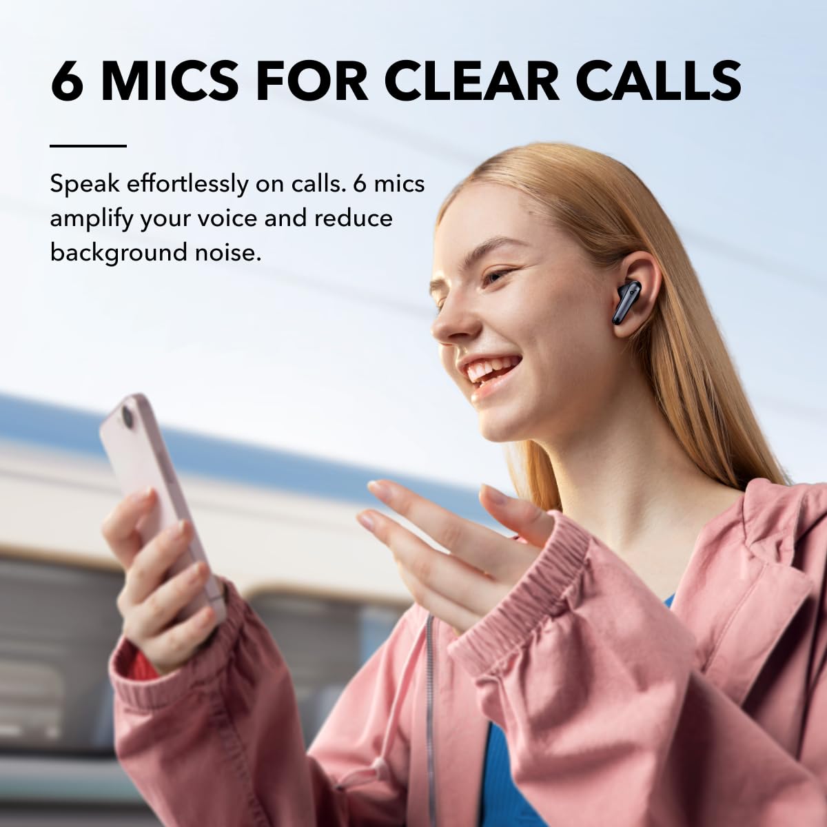 Foto 7 pulgar | Auriculares Inalámbricos Con Cancelación De Ruido Soundcore Liberty 4 Nc - Venta Internacional.