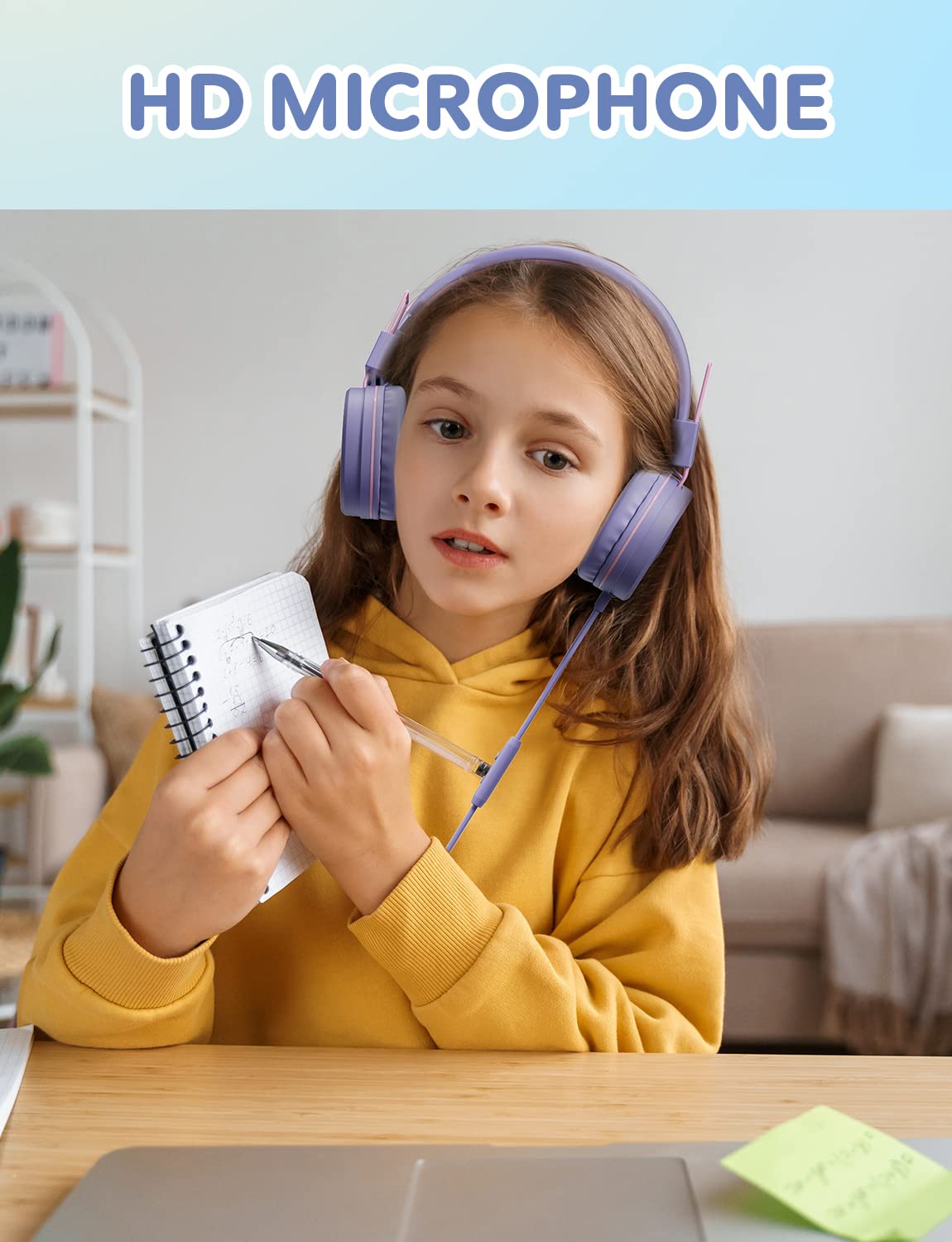 Foto 5 pulgar | Auriculares Simjar Kids Con Limitador De Volumen De Micrófono 85/94 Db  - Venta Internacional.