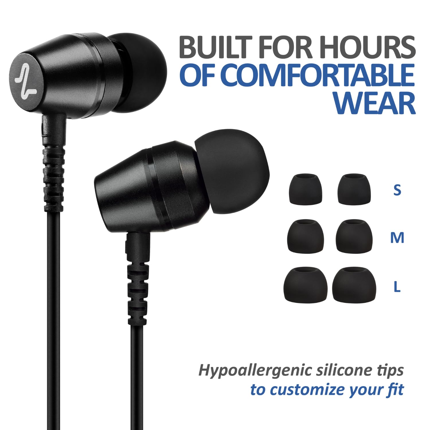 Foto 7 pulgar | Auriculares Intraurales Ludos Omnitone con Cable y Micrófono de 3,5 mm - Venta Internacional