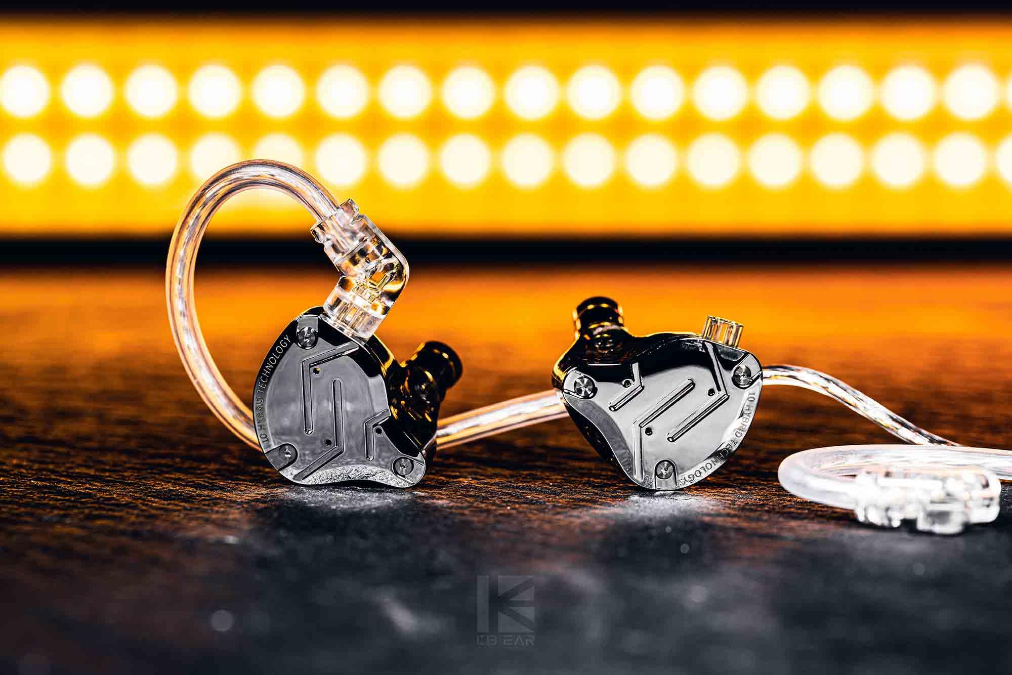 Foto 2 | Auriculares Con Monitor Intraural Earbuds Kz Zs10 Pro 5, Color Negro - Venta Internacional.