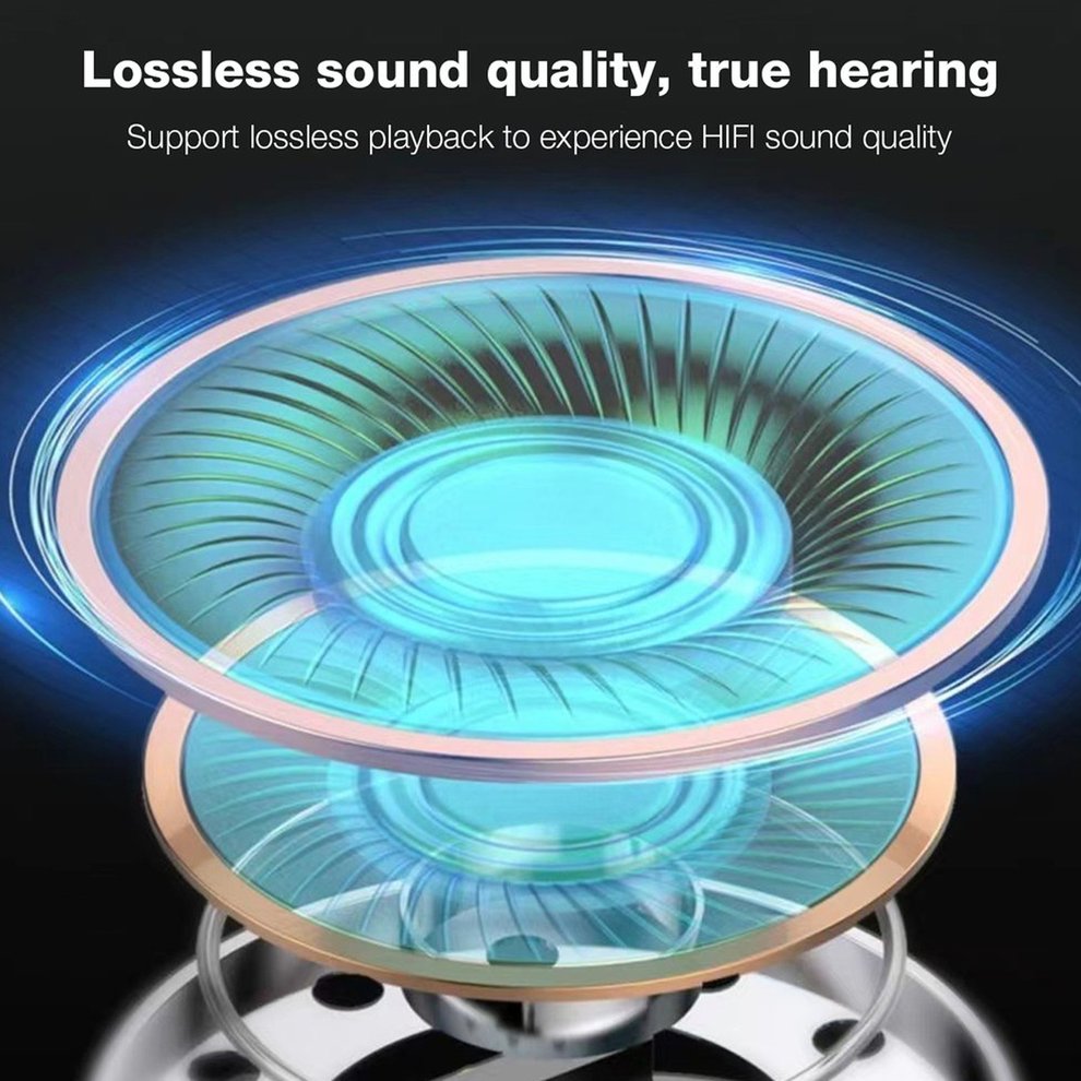 Foto 4 | Auriculares Inalámbricos Estéreo Fingerprint Touch Stable Transmis - Venta Internacional.