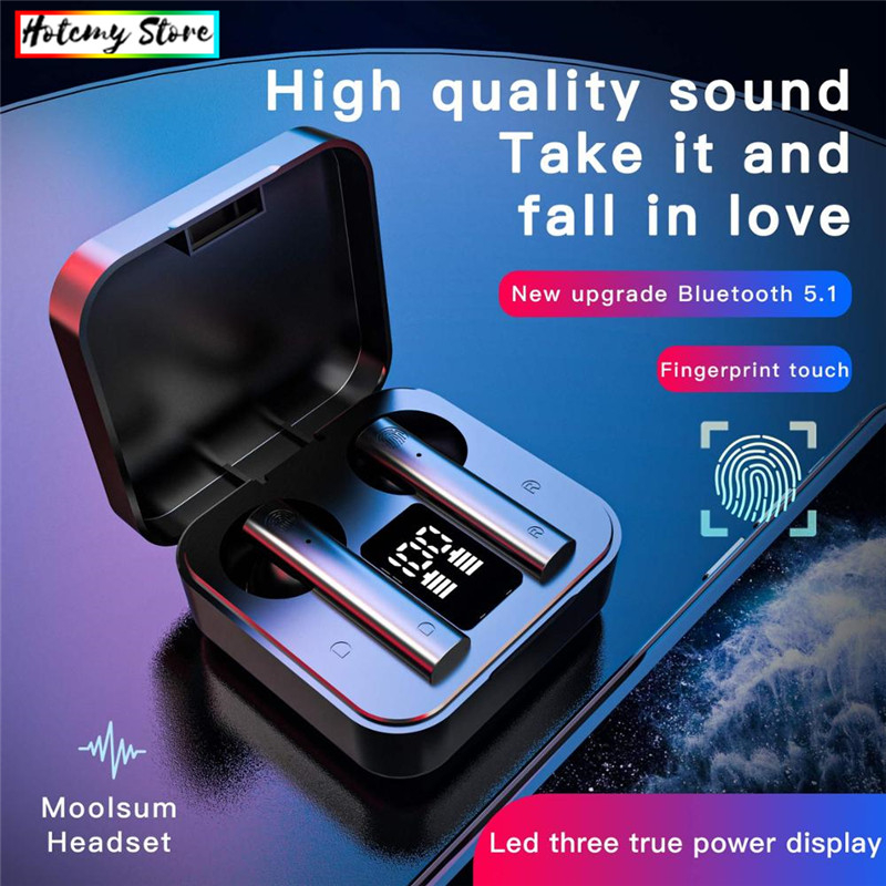 Foto 6 pulgar | Auriculares Inalámbricos Bluetooth Hotcmy Air 2s Tws Con Pantalla Led - Venta Internacional.