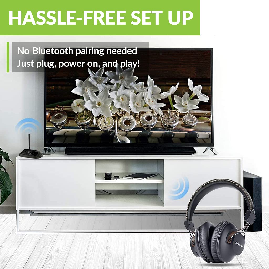 Foto 4 pulgar | Auriculares Inalámbricos Bluetooth Avantree Ht5009 40hrs Tv - Venta Internacional.