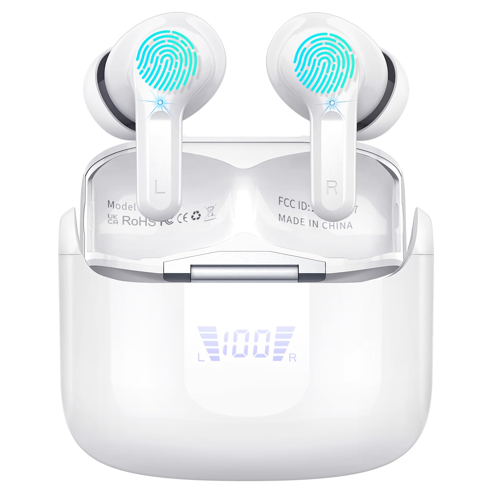 Auriculares Bluetooth Ordtop V5.3 Auriculares Inalámbricos - Venta Internacional