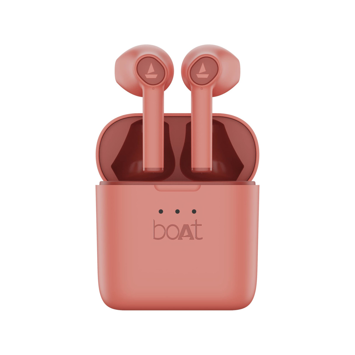 Audífonos Inalámbricos Boat Rojos Airdopes 131 In-Ear Tws 60 horas