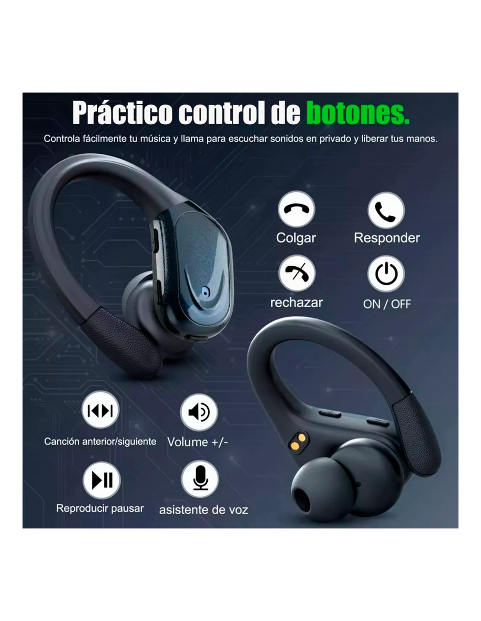 Foto 6 pulgar | Audífonos In-Ear Petukita Box Inalámbricos  Bx17 Negro